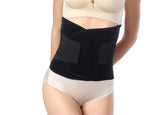 GOEGE Waist Trimmer Belt- Breathable Postpartum Postnatal Recoery Materinty Support Belt Post Pregnancy After Birth,Pregnancy Belly Band Abdominal Binder,Black,Size M