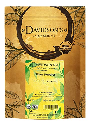 Davidson's Tea Bulk, Silver Needles, 16 Ounce