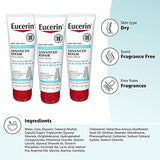 Eucerin Advanced Repair Foot Cream - Fragrance Free, Foot Lotion for Very Dry Skin - 3 oz. Tube (Pack of 3)