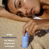 Undefined Beauty R&R Sun Serum Tinted Mineral Broad Spectrum Sunscreen SPF 50 PA++++ infused with Niacinamide, Tremella, Raspberry Seed, 1.7oz