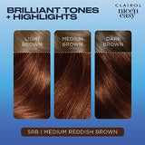 Clairol Nice'n Easy Permanent Hair Dye, 5RB Medium Reddish Brown Hair Color, Pack of 3