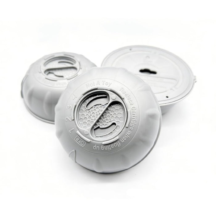 Hot Tub Cartridges Replacement for Frog Ease Floating System，Compatible with Frog Ease Floating System，Continuously Releasing Chlorine for 3-4 Weeks，Smart Self-Regulating Water Treatment-3Pack