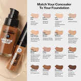Revlon Liquid Foundation, ColorStay Face Makeup for Combination & Oily Skin, SPF 15, Longwear Medium-Full Coverage with Matte Finish, Sand Beige (180), 1.0 Oz
