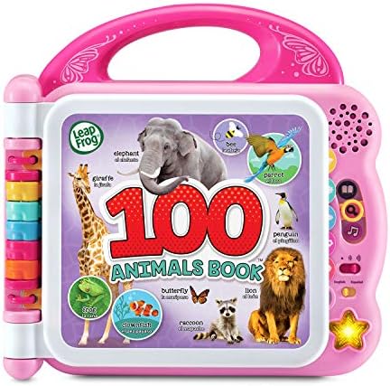 LeapFrog 100 Animals Book (Frustration Free Packaging), Pink
