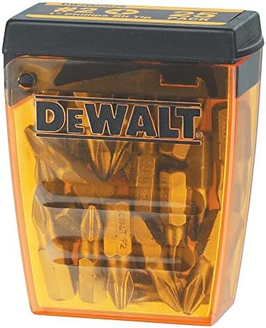 DEWALT Screwdriver Bits, #2 Phillips, 25-Pack (DW2002B25)