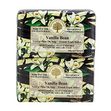 Wavertree & London Vanilla Bean Scented Natural Soap (2 Bars), 7oz Moisturizing French Triple Milled Soap Bars enriched with shea butter - Pure Plant Oil Bath & Body Soap for All Skin Types