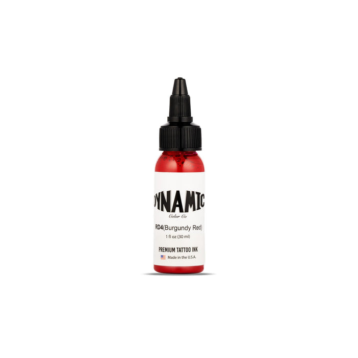 DYNAMIC COLOR CO. - Burgundy Red Tattoo Ink (1oz Bottle)
