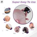 Skull Shaver Palm Shaver for Men: Best Bald Head & Face Shaver, Waterproof, Cordless, Travel-Friendly - A Perfect Shaver for Bald Men/Women