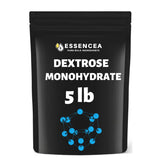 Essencea Dextrose Monohydrate 5lb Pure Bulk Ingredients | 100% Pure Dextrose Monohydrate Powder in Bulk | Gluten Free Non-GMO and Vegan…