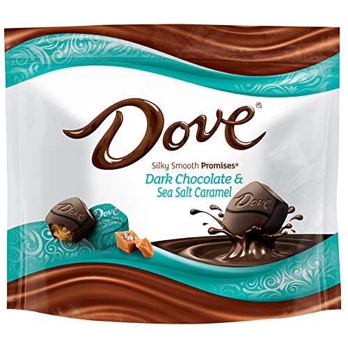 DOVE PROMISES Sea Salt and Caramel Dark Chocolate Candy Bag, 7.61 oz
