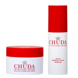 Chuda Healing Hydrating Cream Daily Face Moisturizer for Dry, Sensitive Skin – Facial Cream for Wrinkles, 30ml & Skin Perfecting Serum – Skin Renewal Serum with Alpha Hydroxy Acid (AHA) - 30ml - GIFT SET