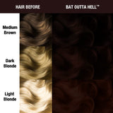 MANIC PANIC Bat Outta Hell Dark Brown Hair Dye - Supernatural - Semi Permanent Dark Espresso Brown Hair Color For Women And Men - Vegan, PPD & Ammonia Free (4oz)