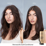 Pureology Nanoworks Gold Conditioner | For Very Dry, Color-Treated Hair | Restores & Strengthens Hair | Sulfate-Free | Vegan | Updated Packaging | 9 Fl. Oz. |