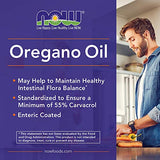 "Now Foods Oregano Oil Enteric Coated Softgels 90 Capsules (Pack of 2)"