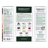 Herbatint Permanent Haircolor Gel, 4R Copper Chestnut, Alcohol Free, Vegan, 100% Grey Coverage - 4.56 oz