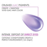 Watercolors Intense Color Depositing Shampoo, Semi Permanent Hair Color 8.5 oz - LILAC