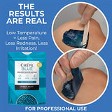 Cirepil - Blue - 800g Wax Beads - Unscented for Sensitive Skin - Disposable Blue Wax Refill - Fluid Gel Texture, Easy Removal, Peel-Off - No Strip Needed