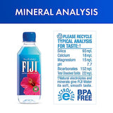 FIJI Natural Artesian Bottled Water 330mL / 11.15 Fl Ounce (Pack of 24) - 100% Natural Electrolytes - NEW