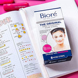 Bioré Original, Deep Cleansing Pore Strips, Nose Strips for Blackhead Removal, with Instant Pore Unclogging, features C-Bond Technology, Oil-Free, Non-Comedogenic Use,14 Count, 4-pack