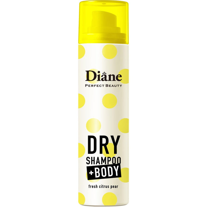 [Portable] Diane Deodorant Spray Body Dry Shampoo [Fresh Citrus Pear Scent] 40g + BODY Plus Body Deodorant Spray