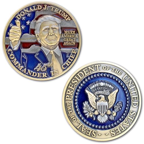 President Donald Trump Commander in Chief Collectible Challenge Coin