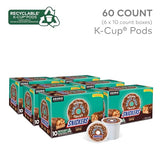 The Original Donut Shop Snickers Coffee, Keurig Single Serve K-Cup Pods, Flavored Coffee, 60 Count, (6 Packs of 10)