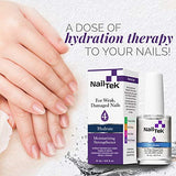 Nail Tek Hydrate 4, Moisturizing Strengthener for Weak and Damaged Nails, 0.5 oz, 2-Pack