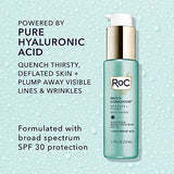 RoC Multi Correxion 1.5% Pure Hyaluronic Acid Anti Aging Daily Face Moisturizer with Broad Spectrum Sunscreen SPF 30 (1.7 oz) + RoC Retinol Wrinkle Smoothing Capsules (7 CT), Skin Care Routine