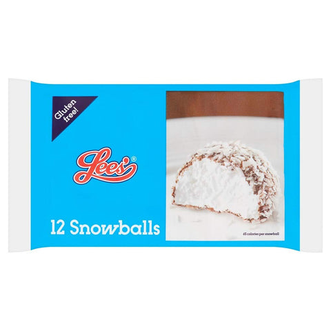 LEES Gluten Free Snowballs 12pk