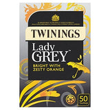 Twinings Lady Grey Tea Bags - 50 per pack