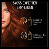 Syoss Oleo Intense Permanent Oil Colouration Hair Colour, 5-77 Shiny Copper Red with Nourishing Oil and Ammonia Free, Pack of 3 (3 x 115 ml)