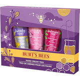 Burt's Bees Holiday Gift, 3 Body Care Stocking Stuffer Products, Hand Cream Trio Set, Lavender Honey, Watermelon Mint & Wild Rose Berry Shea Butters