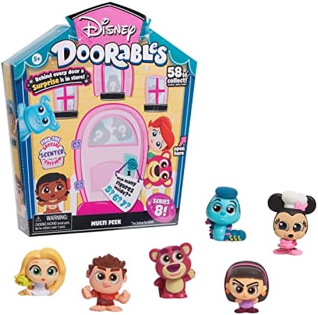 Disney Doorables Multi Peek, Series 8 Featuring Special Edition Scented Figures, Styles May Vary, Officially Licensed Kids Toys for Ages 5 Up by Just Play