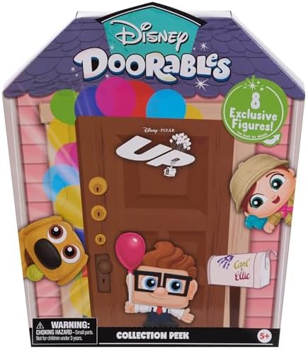 Disney Doorables UP Collector Pack, Collectible Blind Bag Figures, Kids Toys for Ages 5 Up, Amazon Exclusive