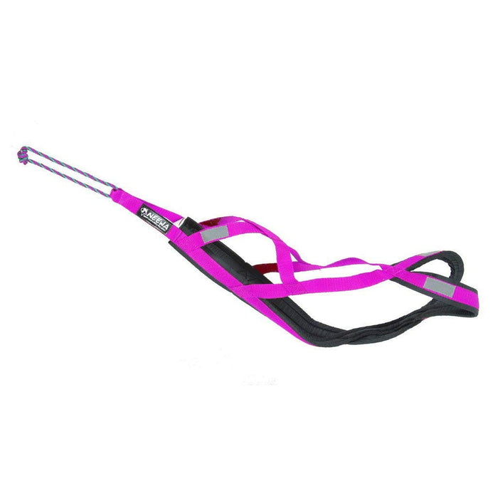 Neewa Sled Pro Harness (X-Large, Pink), Dog Pulling Harness, Husky Harness, Mushing Harness, X Back Harness Dog for Dog Exercise, Bikejoring, Skijoring, Dog Sledding, Canicross, Dog Harness