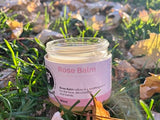 Rose Tallow Balm - Natural Face and Body Moisturizer for Soft, Smooth, Hydrated Skin - Made with Certified Organic Grass-Fed/Finished Canadian Beef Tallow, Rosehip Oil and Rose Absolute Essential Oil
