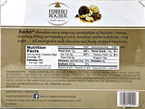 Ferrero Rocher Fine Hazelnut Chocolates, Chocolate Gift Box, 48 Count Flat, 21.2 oz