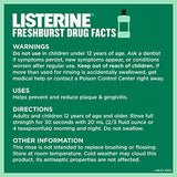 Listerine Freshburst Antiseptic Mouthwash for Bad Breath, Kills 99% of Germs That Cause Bad Breath & Fight Plaque & Gingivitis, ADA Accepted Mouthwash, Spearmint, 1 L, Pack of 2