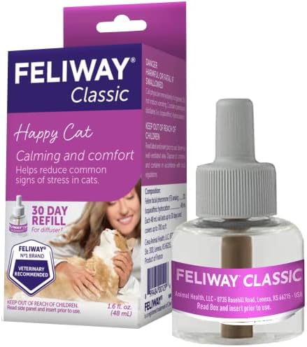 FELIWAY Classic Cat Calming Pheromone, 30 Day Refill - 1 Pack