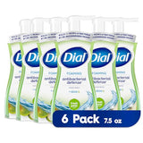 Dial Antibacterial Foaming Hand Wash, Fresh Pear, 7.5 fl oz Pack of 6)