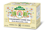 Tadin Herb and Tea Chamomile & Anise Herbal Caffeine Free, 24 Count, Pack of 6