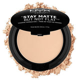NYX PROFESSIONAL MAKEUP Stay Matte But Not Flat Powder Foundation, Nude Beige