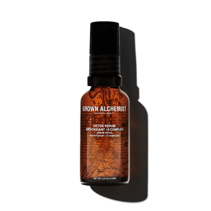 Grown Alchemist Detox Serum for Face, Antioxidant Treatment and Anti Aging Skincare with Niacinamide & Hyaluronic Acid for the Skin Barrier, Wrinkles, Hydrating & Brightening (30ml / 1.01oz)