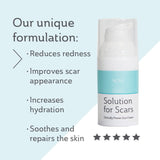 Science of Skin Solution for Scars - Advanced Active Scar Cream. Reduces the appearance of old & new scars. Clinically proven to reduce the appearance of scarring