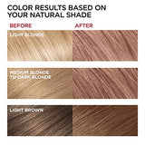 L'Oreal Paris Superior Preference Fade-Defying + Shine Permanent Hair Color, 8RB Medium Rose Blonde, Pack of 1, Hair Dye