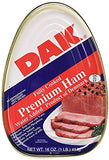 DAK, Premium Ham, 16oz Can (Pack of 10)