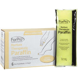 ForPro Nurture Paraffin Wax Refill, Coco Mango, Six 1-Pound Paraffin Blocks, Non-Greasy, Moisturizing for Soft & Healthy Skin, Coconut Mango, 6 Lbs