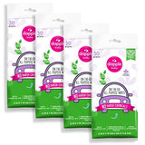 dapple All Purpose Wipes Baby, Hint of Lavender, 30 Count Pouch (Pack of 4) - Plant Based & Hypoallergenic Cleaning Wipes