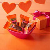 REESE'S Milk Chocolate Peanut Butter Hearts Candy, Valentine's Day Candy, 10.2 Oz. Bag