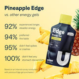 UCAN Edge Energy Gel Shots, Pineapple (12, 2 Ounce Packets) for Running, Training, Workouts, Fitness, Cycling, Crossfit | Sugar-Free, Vegan, & Keto Friendly Energy Supplement